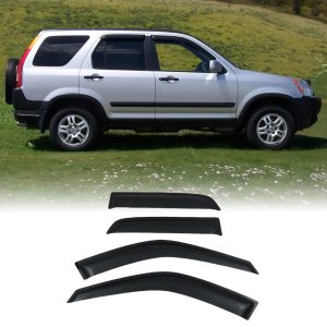 50-50-134.jpg Honda CR-V MK2 01-06 Black Wind Deflectors