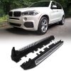 BMW X4 F26 14-18 Black & Silver Side Steps