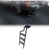 Mitsubishi L200 Series 4 5 6 2005+ Black Rear Tailgate Folding Ladder