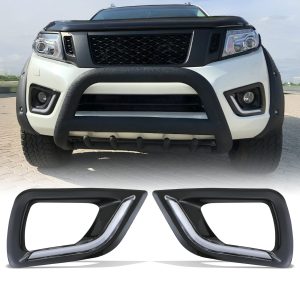 Nissan Navara D23 NP300 15-21 LED DRL & Fog Light Surrounds