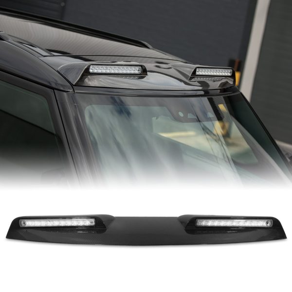 Predator4x4 Carbon Fibre Roof Light To Fit Land Rover Defender 90 L663 2020+