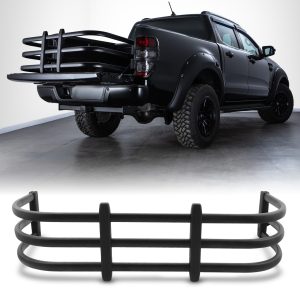 50-50-3-1.jpg Universal Black Truck Bed Tailgate Extender