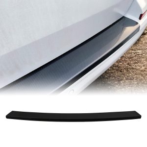 50-50-30-4.jpg VW Transporter T5 & T6 03-21 Carbon Look Rear Bumper Protection Cover