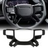 Predator4x4 Interior Steering Wheel Trim Cover Gloss Black To Fit Land Rover Defender 90 & 110 L663 2020+