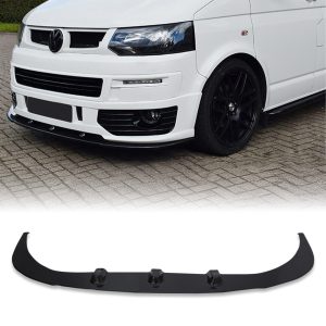 50-50-33-5.jpg VW Transporter T5.1 10-15 Sportline Style Front Lip - Gloss Black