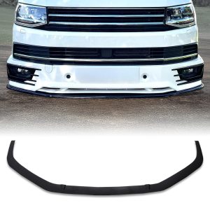 50-50-34-3.jpg VW Transporter T6 16-19 Sportline Style Front Lip - Gloss Black