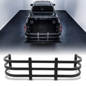 50-50-4-1-1.jpg Mitsubishi L200 Series 5 2015-2019 Black Truck Bed Extender Rack