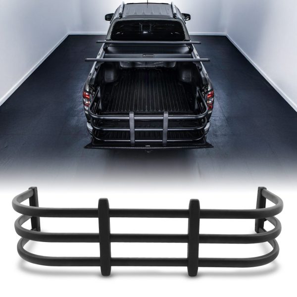 Mitsubishi L200 Series 5 2015-2019 Black Truck Bed Extender Rack