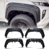 Mitsubishi L200 Triton Series 6 2019+ Rivet Style Black Wheel Arches