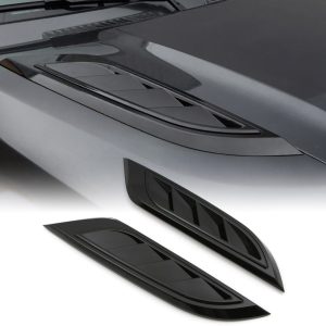 Predator4x4 Black ABS Bonnet Vents To Fit Land Rover Defender L663 2020+