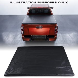 Nissan Navara D40 05-14 Locking Roll Top Soft Tonneau Cover
