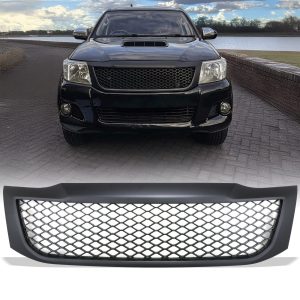 50-50-FADE.jpg Toyota Hilux Vigo MK7 12-14 Black TRD Style Grille