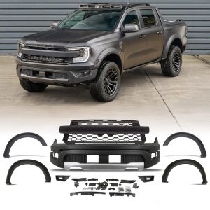 50-50-fade-2-1.jpg Ford Ranger T9 2023+ Matte Black Raptor Look Body Kit