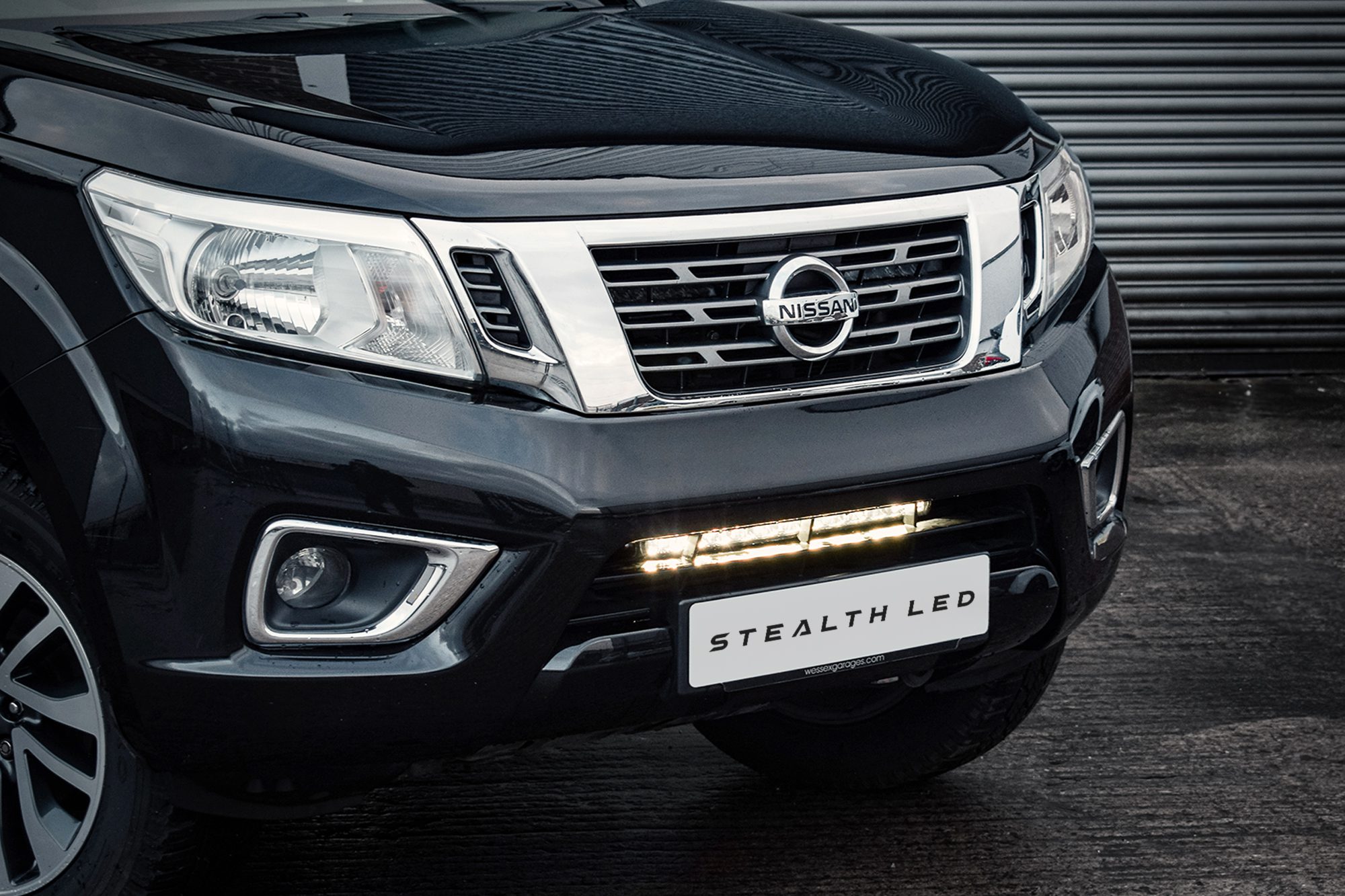 Stealth LED Nissan Navara D23 2015-2019 20 Luminous LED Integration Grille Kit - 8,400 Lumens