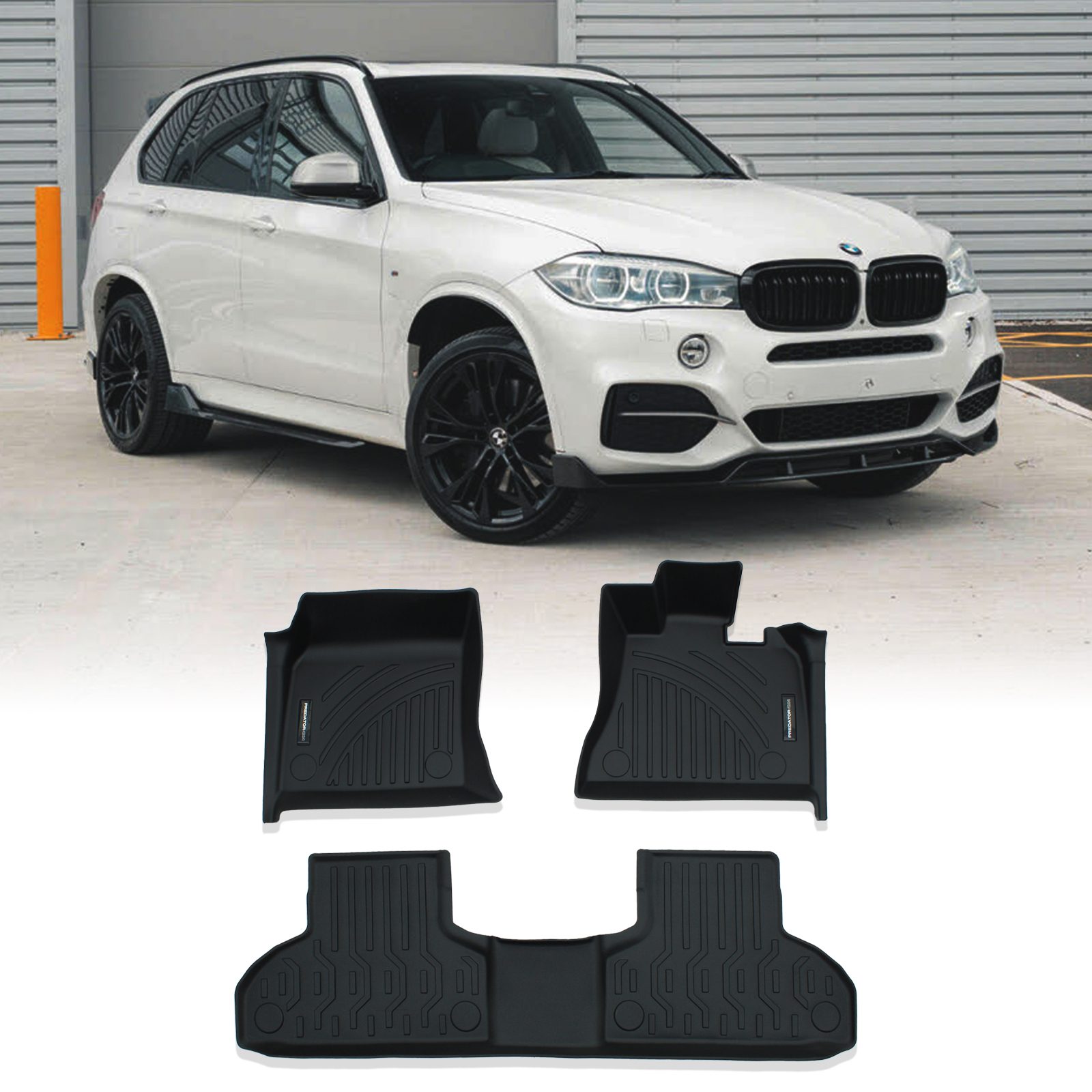 BMW X5 F15 F85 Automatic 14-18 Rubber Floor Mats