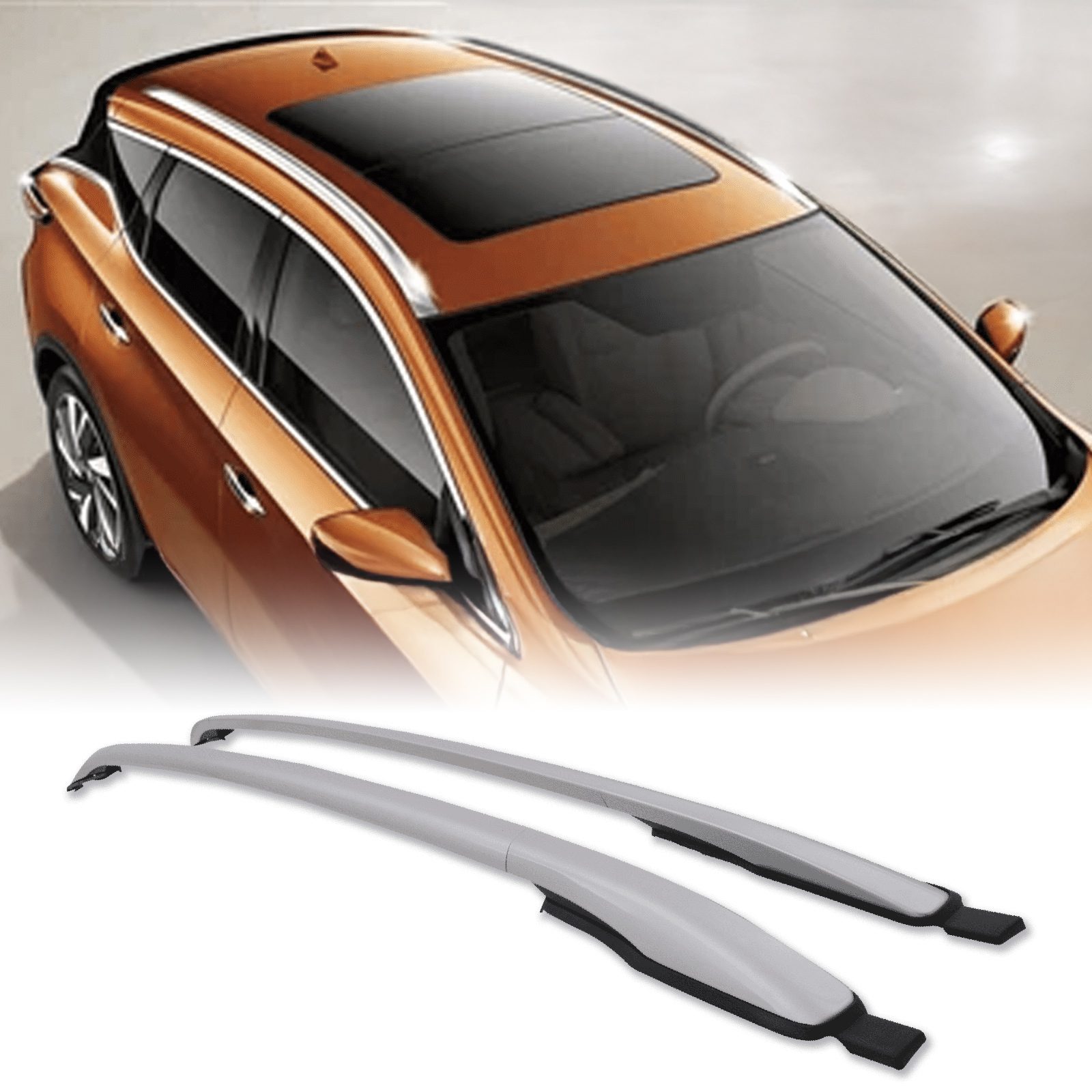 Ford Kuga MK2 13-19 Silver Roof Rails