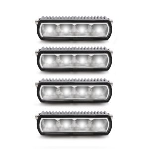 B0205C-03.5.jpg Universal Emarked DIY 4 x 6 Chrome Grille Light Kit