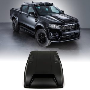 Ford Ranger T7 T8 15-22 Matte Black Raptor Style Bonnet Vent Cover