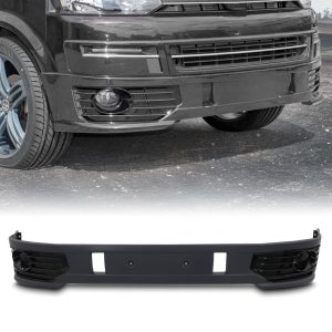 DLFB005-fade.jpg VW Transporter T5.1 09-15 Sportline Front Bumper Extension Lip Valance