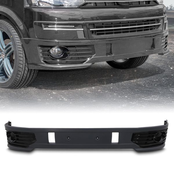 VW Transporter T5.1 09-15 Sportline Front Bumper Extension Lip Valance