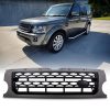 Predator4x4 Grey & Black Disco 4 Look Front Grille To Fit Land Rover Discovery 3 04-09