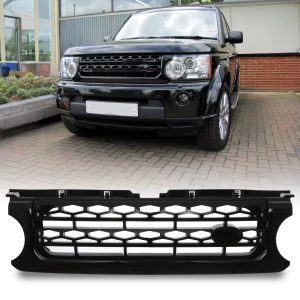 DLGR038-copy-50-50.jpg Predator4x4 Gloss Black Grille To Fit Land Rovery Discovery 4 10-13