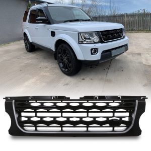 DLGR040-copy.jpg Predator4x4 Facelift Black & Silver Grille To Fit Land Rover Discovery 4 14-17