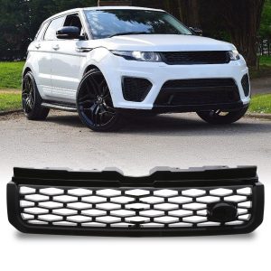 Predator4x4 SVR Style Gloss Black Grille To Fit Range Rover Evoque 10-17