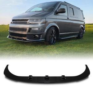 DLSP010-50-50.jpg VW Transporter T5 Sportline 03-15 Gloss Black Front Splitter
