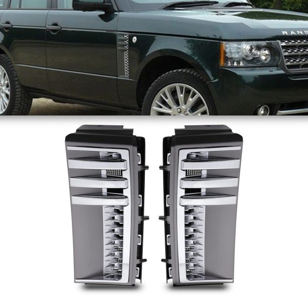 Predator4x4 Grey & Silver Side Air Vents To Fit Range Rover Vogue 05-12