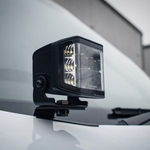 Stealth LED Ford Transit 2015-2019 Twin 4 Dark Force LED Bonnet Kit - 16,800 Lumens
