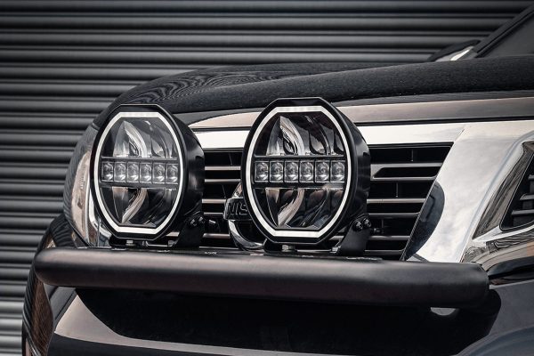 Stealth LED Nissan Navara D23 2015-2019 Twin 9 Luminous LED Spot Light Grille Kit - 15,874 Lumens