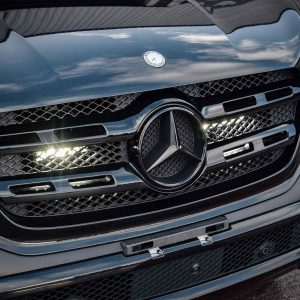 Stealth LED Mercedes X Class 2017-2020 Twin 6 Luminous LED Integration Grille Kit - 5,760 Lumens