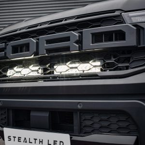 Stealth LED Ford Ranger T9 2023+ Twin 13 Luminous LED Integration Grille Kit - 20,160 Lumens