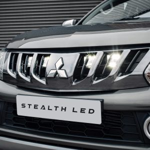Stealth LED Mitsubishi L200 2015-2019 Quad 3 Luminous LED Integration Grille Kit - 19,200 Lumens