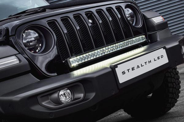 DSC_7975-WEB-BLCKv2.jpg Stealth LED JEEP Wrangler JL 2019+ 30 Luminous LED Integration Grille Kit - 25,200 Lumens