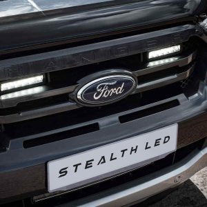 Stealth LED Ford Ranger T8 2018-2022 Twin 6 Luminous LED Integration Grille Kit - 5,760 Lumens