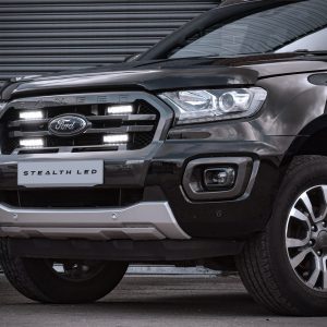 Stealth LED Ford Ranger T8 2018-2022 Quad 6 Luminous LED Integration Grille Kit - 11,520 Lumens