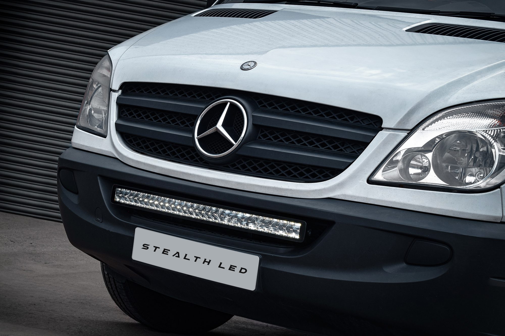 Stealth LED Mercedes Sprinter 2006-2013 30 Luminous LED Integration Grille Kit - 25,200 Lumens