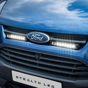 Stealth LED Ford Transit Custom 2013-2018 Twin 10 Luminous LED Integration Grille Kit - 7,560 Lumens
