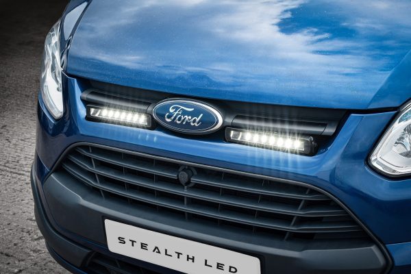 Stealth LED Ford Transit Custom 2013-2018 Twin 10 Luminous LED Integration Grille Kit - 7,560 Lumens