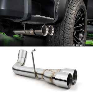 EXES193-01-50-50.jpg Ford Ranger T9 2023+ Side Exit Raptor Style Exhaust Conversion