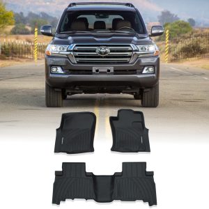 Toyota Land Cruiser J200 08-21 Black Rubber Floor Mats