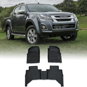 FEFM013-copy5050.jpg Isuzu D Max MK2 RT 4 Door Automatic 2015-2020 Rubber Floor Mats