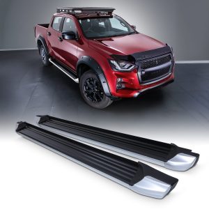 Isuzu D-Max RG 2021+ Black Side Steps