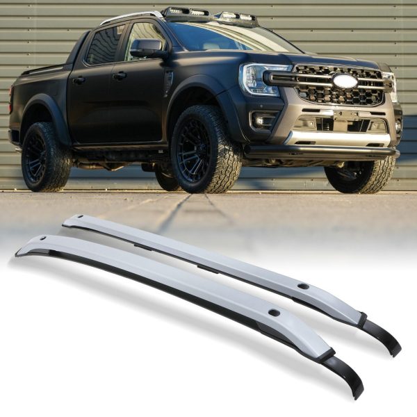 Ford Ranger T9 2023+ Silver Roof Rails