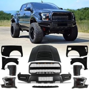 HWBK003-01FITTED.5-copy-fade.jpg Ford Ranger T6 T7 T8 12-22 Full F150 Style Conversion Body Kit