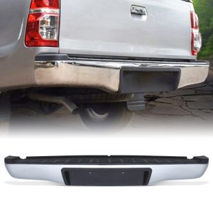 HWBU007-fade.jpg Toyota Hilux Vigo MK7 05-15 Chrome Rear Bumper