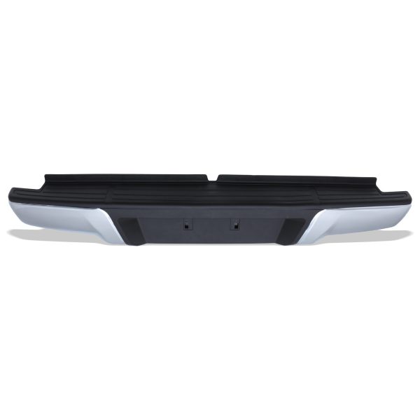 Isuzu D-Max RT 12-20 Chrome Rear Bumper without Sensor holes