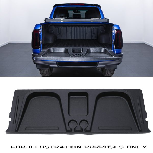 HWTS002-01-505-50-copy.jpg Toyota Hilux Revo MK9 2021+ Black Tailgate Seat With Cup Holders